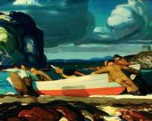 Джордж БЕЛЛОУЗ. Большая плоскодонка. 1913