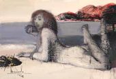 Лежащая на берегу. 2010