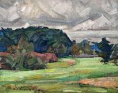 Н.А. ЗАГРЕКОВ. Пейзаж. 1920-е