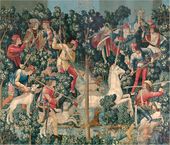 Нападение на единорога. 1495-1505