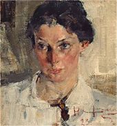 Портрет Натальи Николаевны Кротовой. 1923