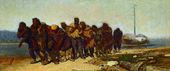 И.Е. РЕПИН. Бурлаки на Волге. 1870