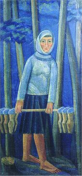 Михаил БОЙЧУК. Молочница. Начало 1920-х