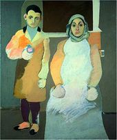 Художник с матерью. 1926-1936