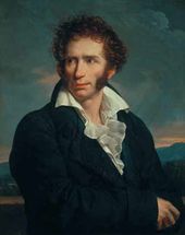 Франсуа-Ксавье ФАБРЕ (1766–1837). Портрет Уго Фосколо. 1813
