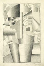 К.С. МАЛЕВИЧ. Портрет строителя. 1913