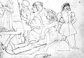 К.П. БРЮЛЛОВ. Немецкие студенты (Художники-назарейцы). 1824–1826