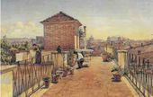 А.И. ИВАНОВ. Вид Рима с крыши его дома. 1854