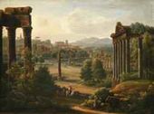 Рим. Развалины Форума. 1816