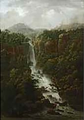 Каскады папского дворца в окрестностях Рима. 1818