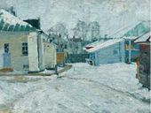Дворик в провинции. 1910