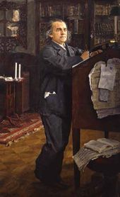 Портрет А.Н. Серова. 1889