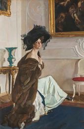 Портрет княгини О.К. Орловой. 1911.
