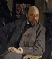 Портрет И.С. Остроухова. 1902.