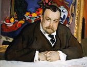 Портрет И.А. Морозова. 1910.