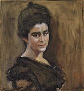 Портрет С.М. Лукомской. 1900.