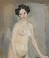 К.С. Петров-Водкин. Обнаженная натурщица. 1901–1902.