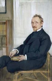 Л.С. Бакст . Портрет В.В. Розанова. 1901.