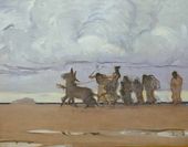 В.А. СЕРОВ. Одиссей и Навзикая. 1910.