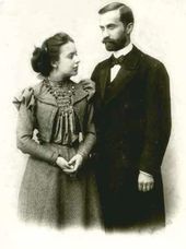 Виктор Петрович и Клеопатра Александровна Обнинские. Санкт-Петербург. 1900