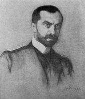 В.А. Серов. Портрет В.П. Обнинского. 1906