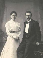 Елена Алексеевна и Валентин Асигкритович Балины. 1898