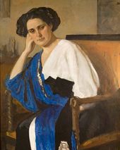 В.А. Серов. Портрет Е.А. Балиной. 1911