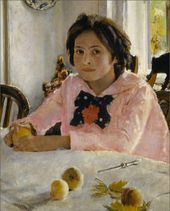 В.А. СЕРОВ. Девочка с персиками. 1887