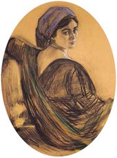 Валентин Серов. Портрет Г.Л. Гиршман. 1911