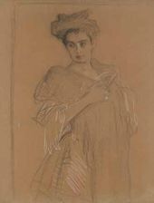 Валентин Серов. Портрет Г.Л. Гиршман. 1904