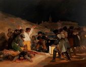 Франсиско Хосе де Гойя-и-Лусьентес. 3 мая 1808 года, или Расстрел повстанцев в Монклоа. 1814. © Museo Nacional del Prado
