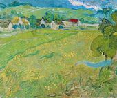 Винсент Ван Гог. Вид на Вессенот близ Овера (“Les Vessenots” in Auvers). 1890