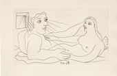 Пабло Пикассо. Иллюстрации к изданию Ильязд. Афет. 1940