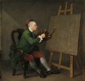 У. Хогарт. Автопортрет. 1758. © National Portrait Gallery, London