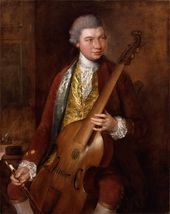 Т. Гейнсборо. Портрет К.Ф. Абеля. Около 1765. © National Portrait Gallery, London