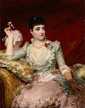 Дж. Сэнт. Портрет А. Патти. 1886. © National Portrait Gallery, London