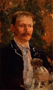 С.Дж. Соломон. Портрет Дж.К. Джерома. Около 1889. © National Portrait Gallery, London