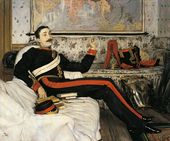 Дж. Тиссо. Портрет капитана Ф.Г. Бернаби. 1870. © National Portrait Gallery, London