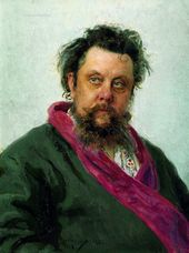 И.Е. Репин. Портрет композитора М.П. Мусоргского. 1881