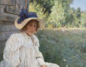 В.А. Серов. Летом. 1895