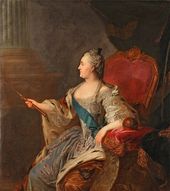 Ф.С. РОКОТОВ. Портрет Екатерины II. 1763