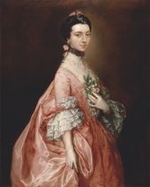 Томас Гейнсборо. Мэри Литтл, в замужестве Леди Карр. Около 1765