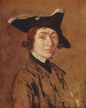 Томас Гейнсборо. Автопортрет. 1754