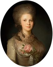 Ф.С. РОКОТОВ. Портрет В.Н. Суровцевой. Вторая половина 1780-х