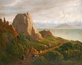 М.Ю. Лермонтов. Кавказский вид с верблюдами. 1837–1838