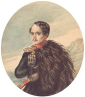 М.Ю. Лермонтов. Автопортрет. 1837–1838