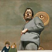Отражение с двумя детьми. 1965
