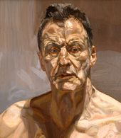 Отражение (Автопортрет). 1985. © Lucian Freud