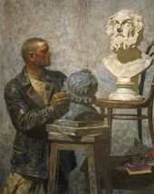 Гомер (Рабочая студия). 1960. Фрагмент