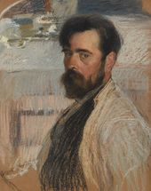 А.М. КОРИН. Автопортрет. 1915